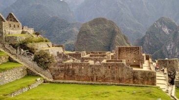 Buildings at Machu Picchu