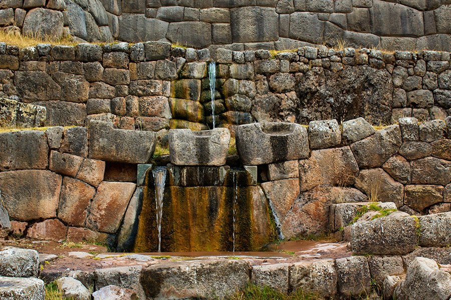 Inca water engineering